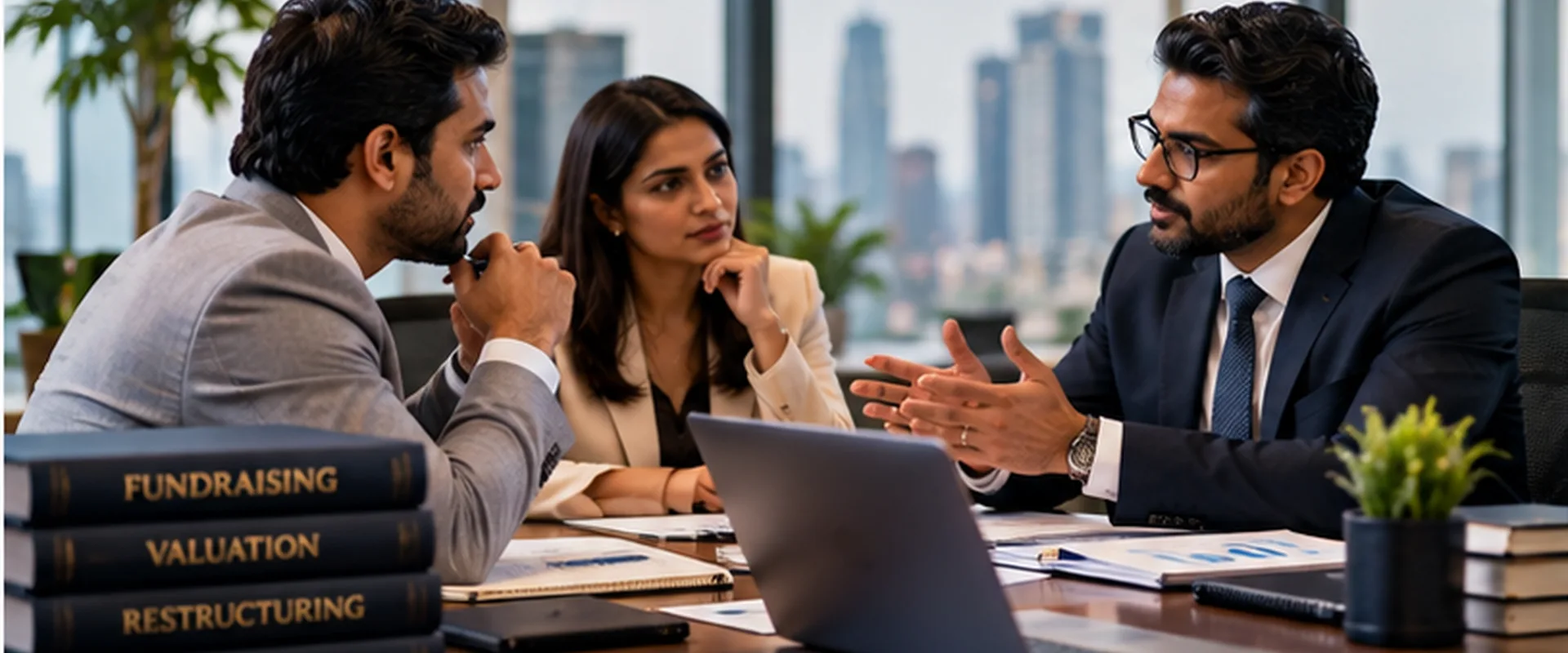 Financial due diligence review meeting